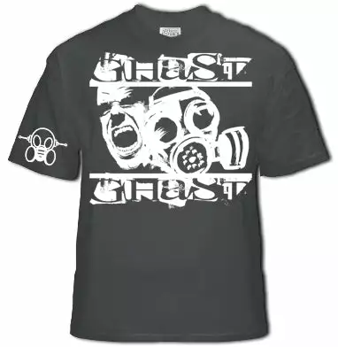 Bewild Ghast Apparel Ghast Scream T-Shirt (Charcoal) 3 Bewild Ghast Apparel Ghast Scream T-Shirt (Charcoal)