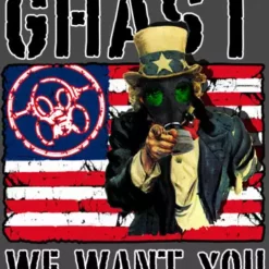 Bewild Ghast Uncle Ghast Wants You Hoodie (Lt.Grey)