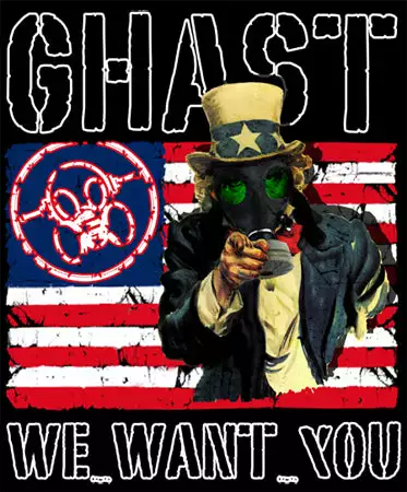 Bewild Ghast Uncle Ghast Wants You T-Shirt (Black) 5 Bewild Ghast Uncle Ghast Wants You T-Shirt (Black)