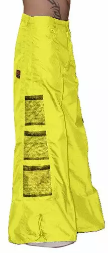 Bewild Ghast Wide Bottom Raver Pants (Yellow) 3 Bewild Ghast Wide Bottom Raver Pants (Yellow)
