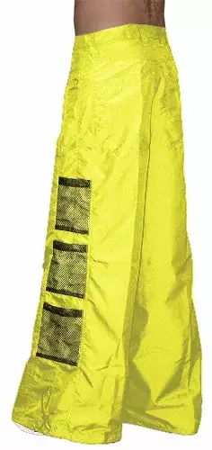 Bewild Ghast Wide Bottom Raver Pants (Yellow) 5 Bewild Ghast Wide Bottom Raver Pants (Yellow)