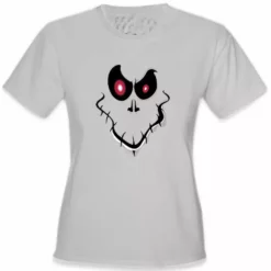 Bewild Ghost Face Girls T-Shirt 10 Bewild Ghost Face Girls T-Shirt