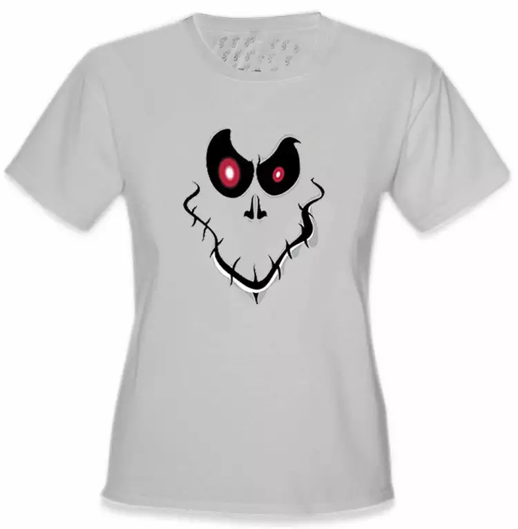 Bewild Ghost Face Girls T-Shirt 5 Bewild Ghost Face Girls T-Shirt