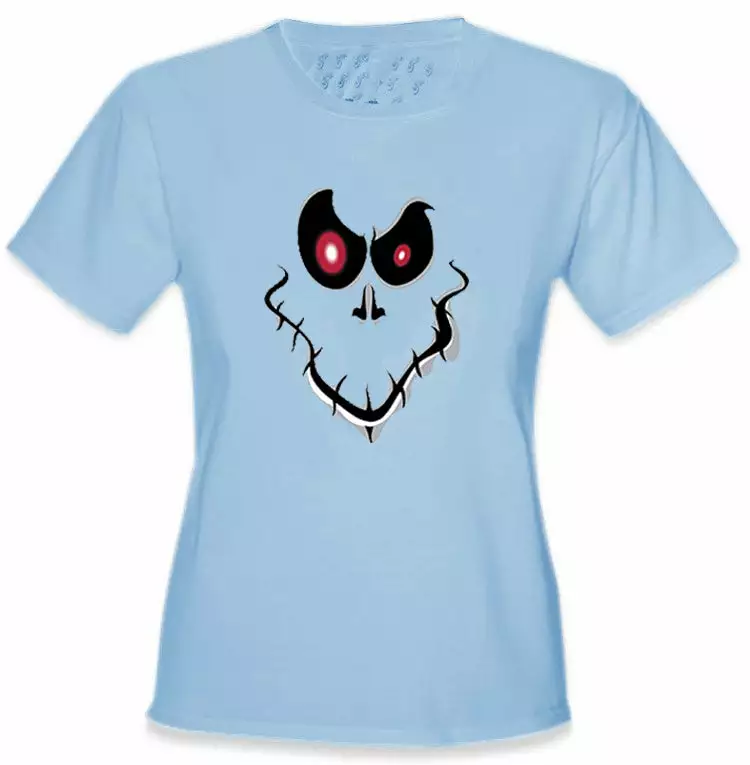 Bewild Ghost Face Girls T-Shirt 6 Bewild Ghost Face Girls T-Shirt