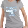 Bewild Sport Inspiration Giants Fan Till I Die Girls T-shirt