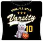 Bewild Girl All Star Varsity Girls T-Shirt 5 Bewild Girl All Star Varsity Girls T-Shirt