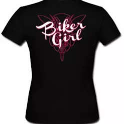 Bewild Girls Biker Shirts - "Biker Girl" Girl's T-Shirt 15 Bewild Girls Biker Shirts -