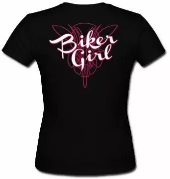 Bewild Girls Biker Shirts - "Biker Girl" Girl's T-Shirt 6 Bewild Girls Biker Shirts - "Biker Girl" Girl's T-Shirt