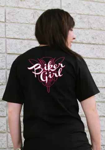 Bewild Girls Biker Shirts - "Biker Girl" Girl's T-Shirt 7 Bewild Girls Biker Shirts - "Biker Girl" Girl's T-Shirt