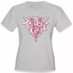 Bewild Girls Biker Shirts - "Biker Girl" Girl's T-Shirt 18 Bewild Girls Biker Shirts -
