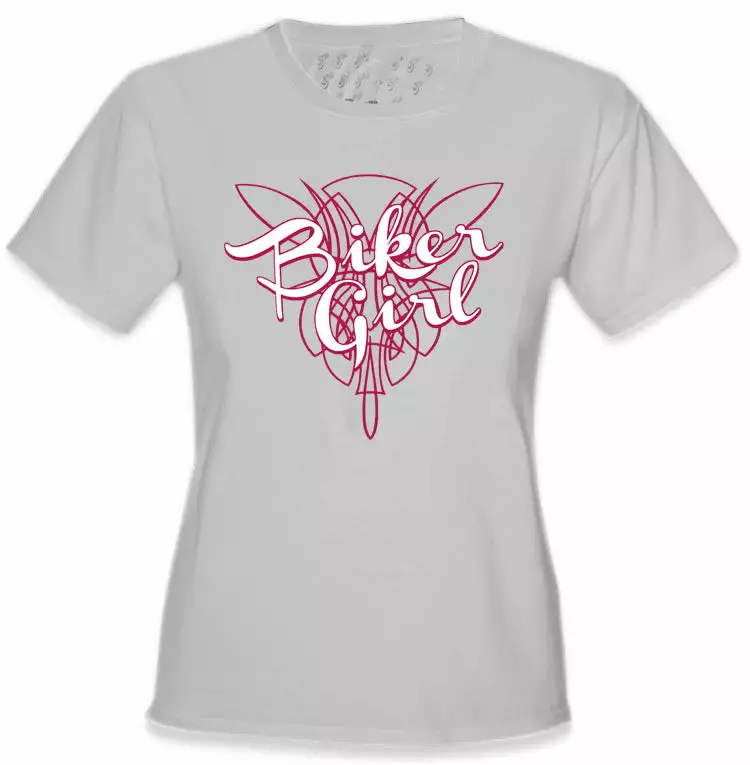 Bewild Girls Biker Shirts - "Biker Girl" Girl's T-Shirt 9 Bewild Girls Biker Shirts - "Biker Girl" Girl's T-Shirt