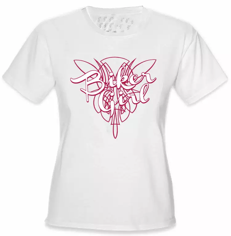 Bewild Girls Biker Shirts - "Biker Girl" Girl's T-Shirt 11 Bewild Girls Biker Shirts - "Biker Girl" Girl's T-Shirt