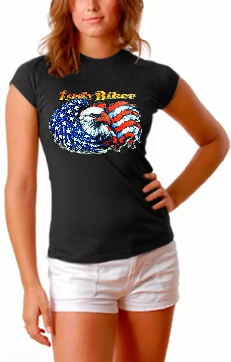 Bewild Biker Style Girls Biker Shirts - Lady Biker Girls T-Shirt 3 Bewild Biker Style Girls Biker Shirts - Lady Biker Girls T-Shirt