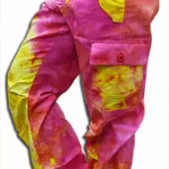 Bewild Girls "Hipster" UFO Pants (Fire Tie Dye) Girly Hipster UFO 12 Bewild Girls