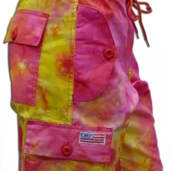 Bewild Girls "Hipster" UFO Pants (Fire Tie Dye) Girly Hipster UFO 15 Bewild Girls