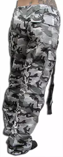 Bewild Girly Hipster UFO Girls "Hipster" UFO Pants (Grey Camo) 4 Bewild Girly Hipster UFO Girls "Hipster" UFO Pants (Grey Camo)