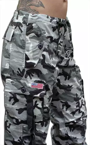 Bewild Girly Hipster UFO Girls "Hipster" UFO Pants (Grey Camo) 6 Bewild Girly Hipster UFO Girls "Hipster" UFO Pants (Grey Camo)