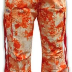 Bewild Girly Hipster UFO Girls Hipster UFO Pants (Orange Tie Dye)