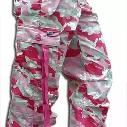 Bewild Girls "Hipster" UFO Pants (Pink Camo) Girly Hipster UFO