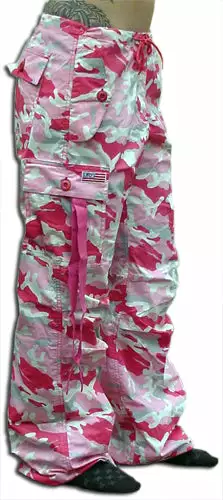 Bewild Girls "Hipster" UFO Pants (Pink Camo) Girly Hipster UFO 4 Bewild Girls "Hipster" UFO Pants (Pink Camo) Girly Hipster UFO