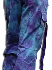 Bewild Girls "Hipster" UFO Pants (Purple / Blue Tie Dye) Girly Hipster UFO