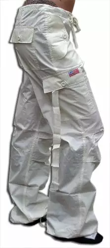 Bewild Girls "Hipster" UFO Pants (White) Girly Hipster UFO 4 Bewild Girls "Hipster" UFO Pants (White) Girly Hipster UFO