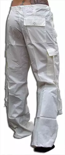 Bewild Girls "Hipster" UFO Pants (White) Girly Hipster UFO 7 Bewild Girls "Hipster" UFO Pants (White) Girly Hipster UFO
