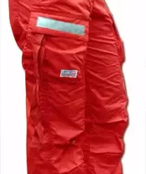 Bewild Girls UFO Reflective Hipster Pants (Red)