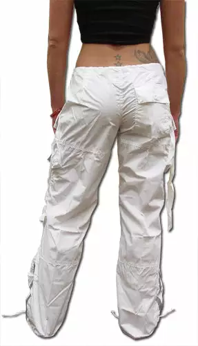 Bewild Girly Hipster UFO Girls UFO Reflective Hipster Pants (White) 5 Bewild Girly Hipster UFO Girls UFO Reflective Hipster Pants (White)