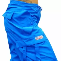 Bewild Girly Basic UFO Pants (Neon Blue)