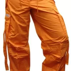 Bewild Girly Basic UFO Pants (Orange)