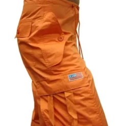 Bewild Girly Basic UFO Pants (Orange)