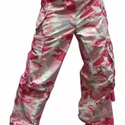 Bewild Girly Basic UFO Pants (Pink Camo)