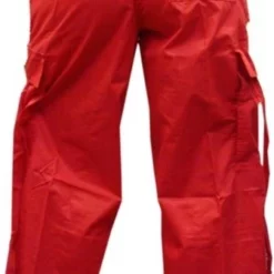 Bewild Girly Basic UFO Pants (Red)