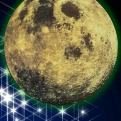 Bewild Glow In The Dark 3-D Moon