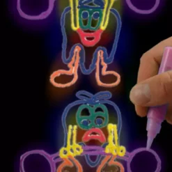 Bewild Glow In The Dark Fabric Paint Tubes (Set Of 6) 18 Bewild Glow In The Dark Fabric Paint Tubes (Set Of 6)