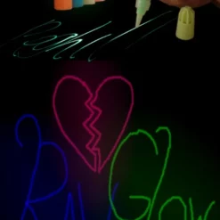 Bewild Glow In The Dark Fabric Paint Tubes (Set Of 6) 19 Bewild Glow In The Dark Fabric Paint Tubes (Set Of 6)