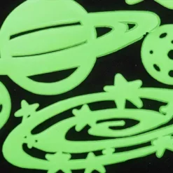 Bewild Glow In The Dark Planets And Stars (10 Piece Set) Neon & Black Light Accessories