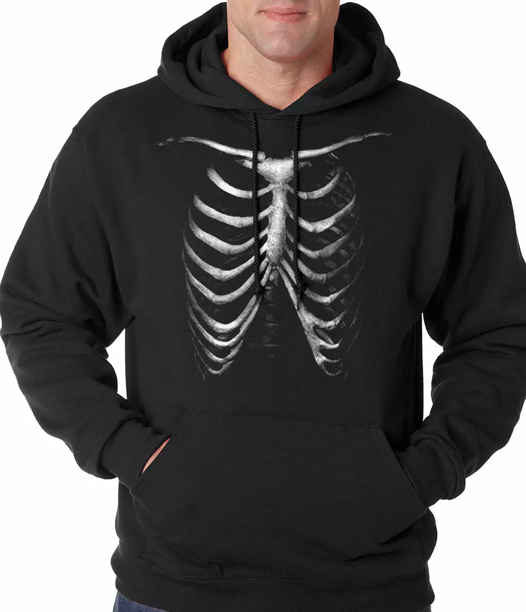 Bewild Glow In The Dark Ribcage Adult Hoodie 4 Bewild Glow In The Dark Ribcage Adult Hoodie