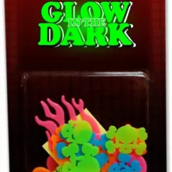 Bewild Glow In The Dark Skulls Wall Decorations Neon & Black Light Accessories