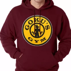 Bewild Goku's Gym Adult Hoodie