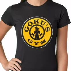 Bewild Goku's Gym Ladies T-shirt