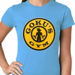 Bewild Goku's Gym Ladies T-shirt