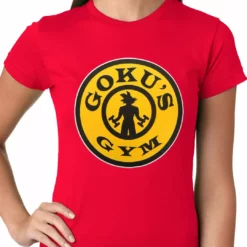 Bewild Goku's Gym Ladies T-shirt