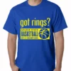 Bewild Got Rings? Golden State2015 Basketball Champs Mens T-shirt Sport Inspiration