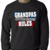 Bewild Grandpas Are Dads Without Rules Adult Crewneck 1 Bewild Grandpas Are Dads Without Rules Adult Crewneck