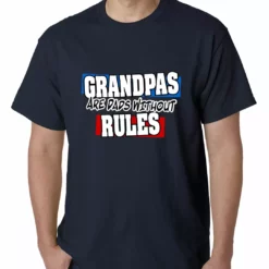 Bewild Grandpas Are Dads Without Rules Mens T-shirt