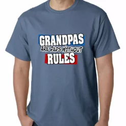 Bewild Grandpas Are Dads Without Rules Mens T-shirt