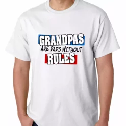 Bewild Grandpas Are Dads Without Rules Mens T-shirt