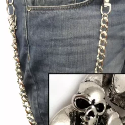 Bewild Wallets & Chains Graveyard Skulls Tough Link Jean And Wallet Chain 16 Bewild Wallets & Chains Graveyard Skulls Tough Link Jean And Wallet Chain